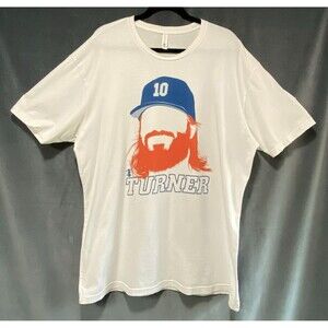 LA Dodgers Justin Turner #10 Tee Men's XXL